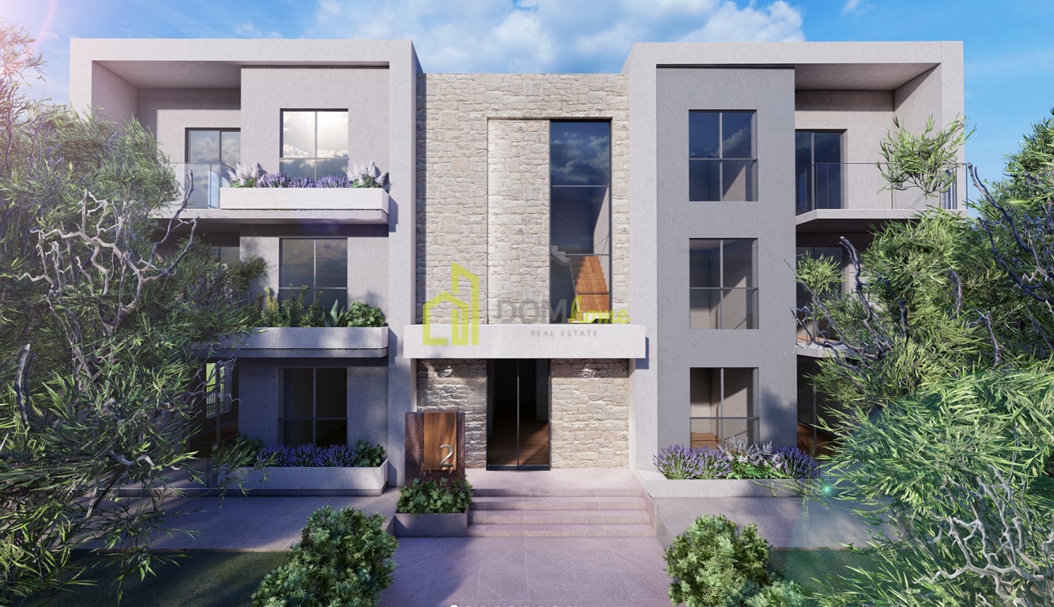 Dvosoban stan 86m2, Verde Village, U izgradnji